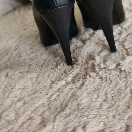Sante black pumps size 41 like new with 11 cm high heel