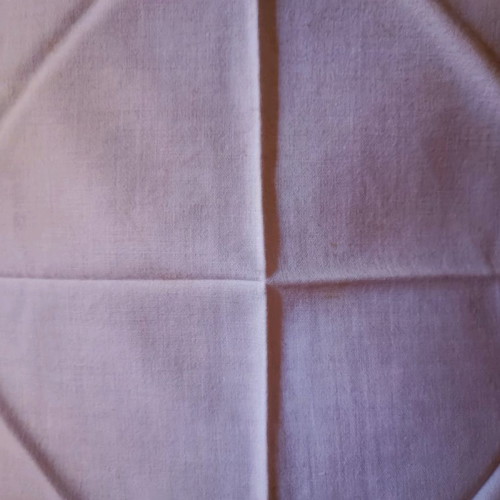 Vintage linen dinner napkins used, pack of 9
