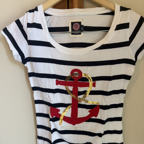 Mariniere top like new, nautical style, size S