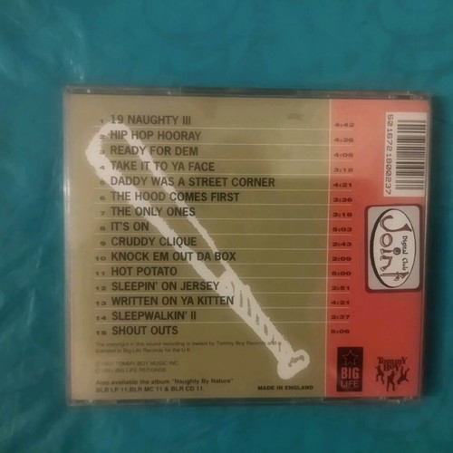 Cd Haughty By Nature 19 Naughty III like new, hip hop