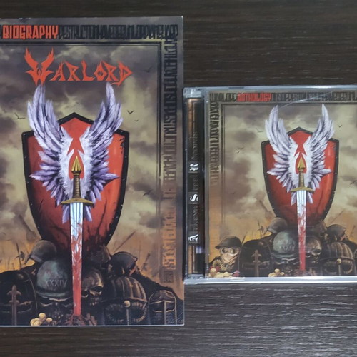 Warlord Anthology 2xCD and book like new, limited 400 copies