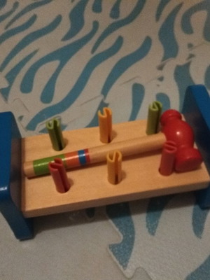 Ξύλινο εκπαιδευτικό παιχνίδι HAPE μεταχειρισμένο