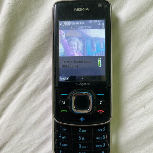 Nokia 6210 Navigator phone used, no battery, locked to operator