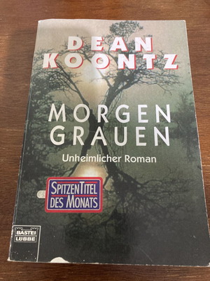 Morgengrauen novel used, German language by Dean Koontz