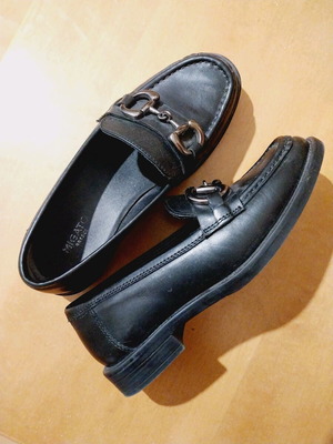 Migato loafers shoes black size 37 like new