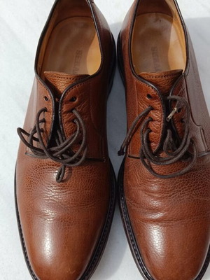 Sebago Mens Laced Tan Shoes like new, size 40.5-41