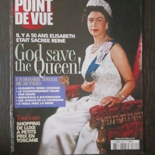 Point de Vue Queen Elizabeth magazine June 2003