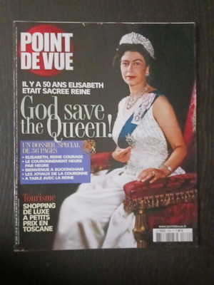 Point de Vue Queen Elizabeth magazine June 2003