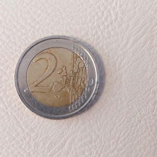 Commemorative 2 Euro Coin 2006 Torino Winter Olympics used