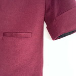 Topshop σακάκι 3/4 μεταχειρισμένο, μπορντώ, μέγεθος small