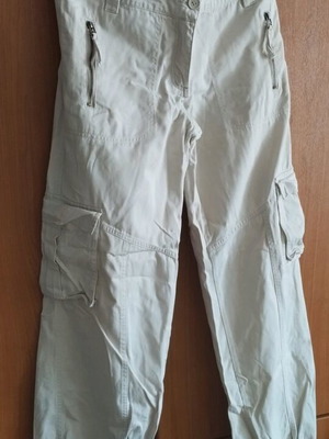 Cargo Zara pants for women like new, beige, size L