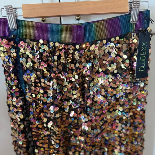 Dolls Skill skirt new gold
