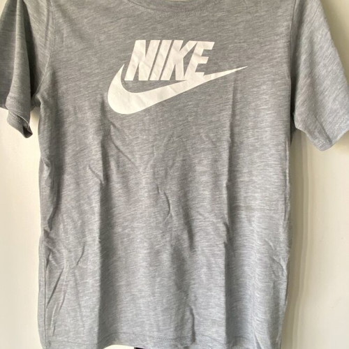 Nike t-shirt for boys 10-12 years, grey, size 140 cm