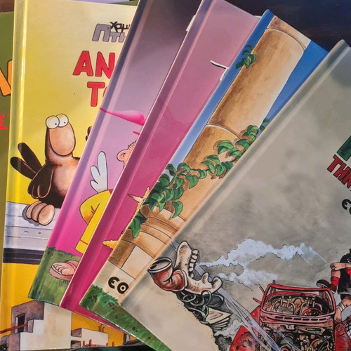 Arkas 8 large hardcover volumes like new