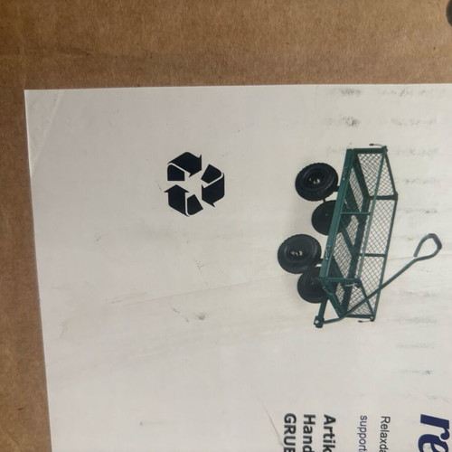 Heavy-Duty Cart Large with Big Wheels New