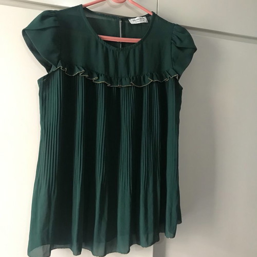 BSB blouse used, green, size S