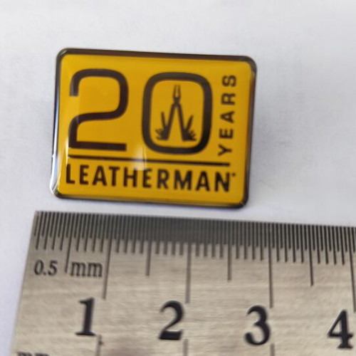 Leatherman 20th Anniversary Lapel Pin New from 2003