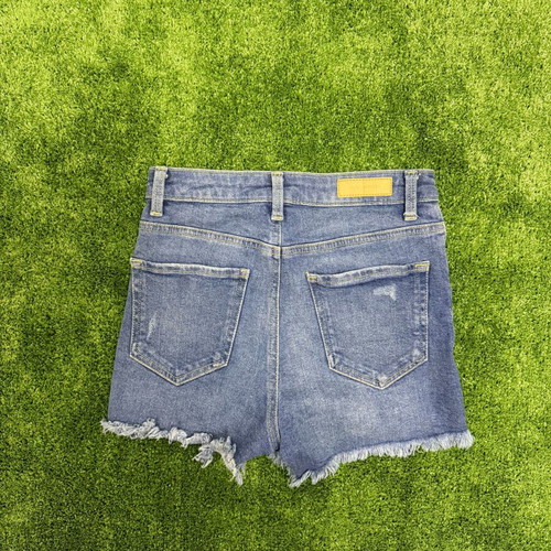 Clockhouse women's denim shorts size 34 like new, blue