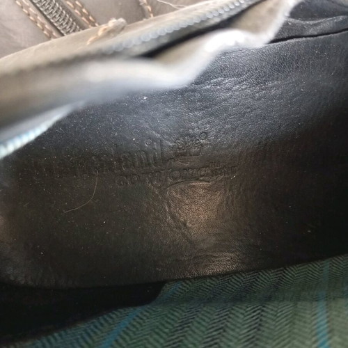 Timberland boots used, size 38, black with brown stitching