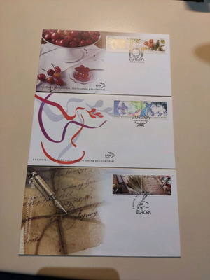 Europa first day covers 2005-2007-2008 like new