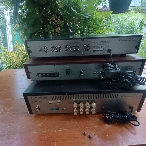 Luxman C-02 M-02 T-530 T-02 vintage audio system like new