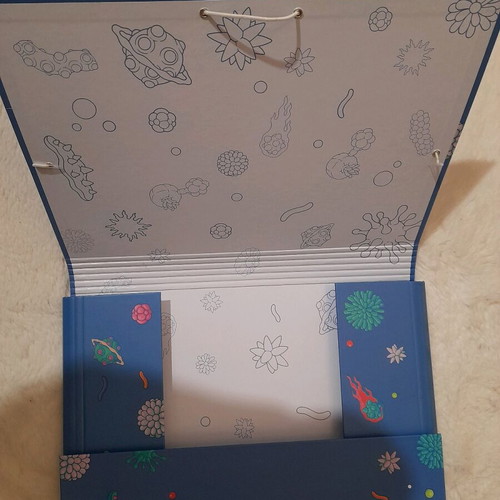 Riky children's folder with elastic new