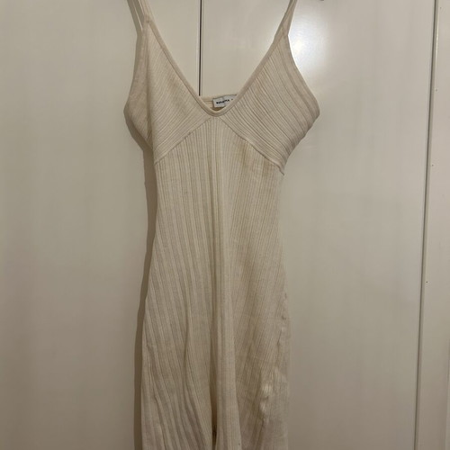 Mini white dress Bershka like new, size M 38 10