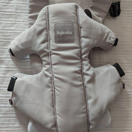 Inglesina ergonomic baby carrier, grey