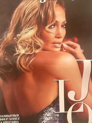 BHMAGAZINO Magazine with Jennifer Lopez like new, collectible
