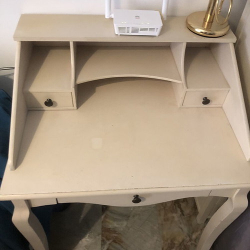 Secretaire desk beige, like new
