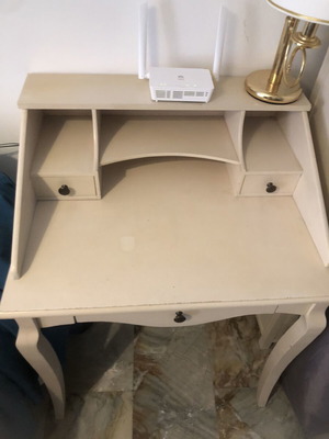 Secretaire desk beige, like new