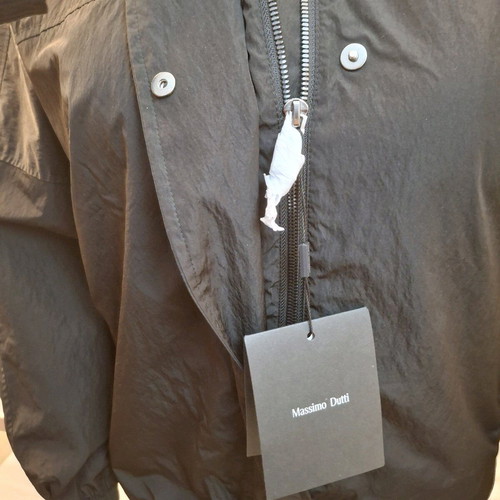 Massimo Dutti jacket new, black, size M/L