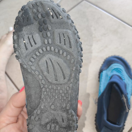 Children's Water Shoes like new, blue/turquoise, size approx. 28-29