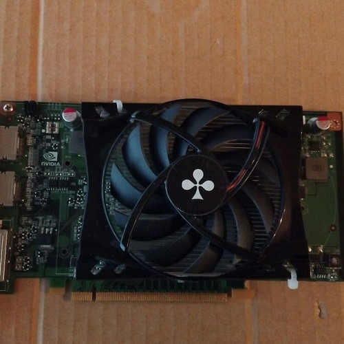 NVidia Quadro FX1800 768MB GDDR3 192bit PCI-E graphics card used