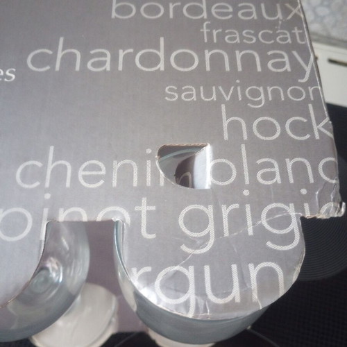 Marks & Spencer Essence Wine Glasses Set of 6 New