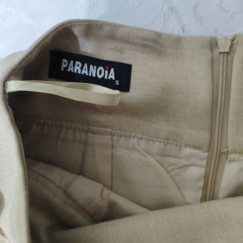 Paranoia beige skirt knee-length like new