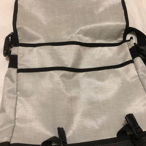 Bree waterproof gray messenger shoulder bag like new