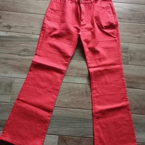 Jeans elastic red like new