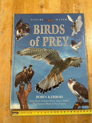 Birds of Prey Nature Watch book like new, English