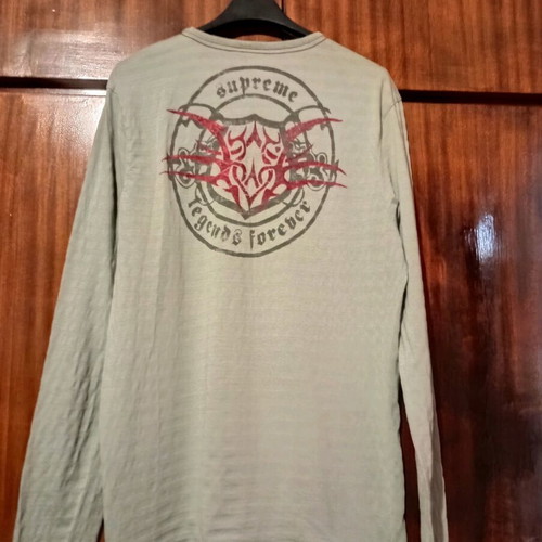 Men's long-sleeve shirt in light khaki like new