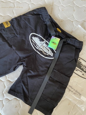 Corteiz (CRTZ) Cargo Shorts black new with tag