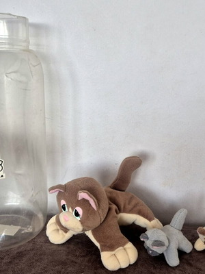 Pound Puppies and Cats vintage toys used, El Greco collaboration