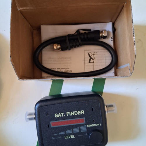 Sat Finder SF-95LDB satellite dish alignment meter new with box