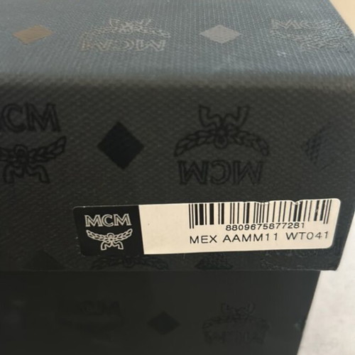MCM High-Top Denim Boots New Size 36