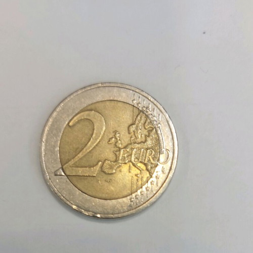 Collectible 2 euro coin 2020 used, 100 years since birth of Dimitris Mitropoulos