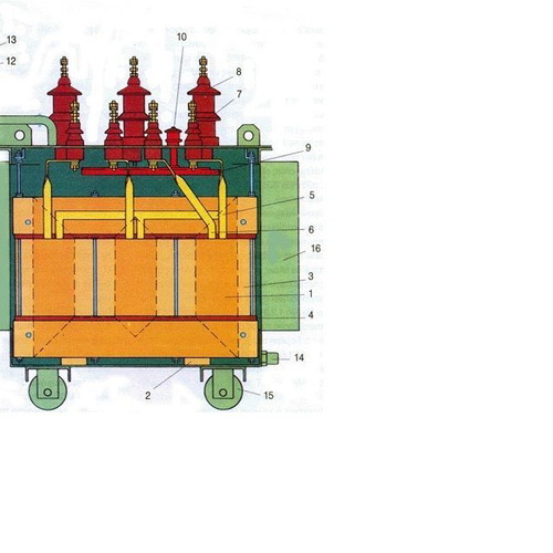 Transformer used with primary 220V and secondary 9/12/18V