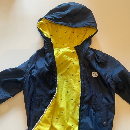 Zara reversible windbreaker jacket for kids size 8