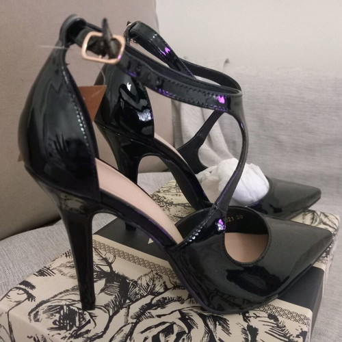 Black pumps size 38, new Issue Fashion unworn