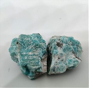 Φυσικό ορυκτό πέτρωμα - Αμαζονίτης - Ακατεργαστο