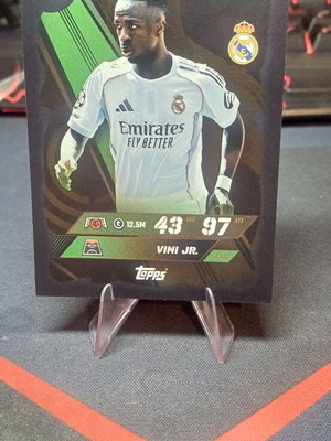 Topps Match Attax Champions League 2025-26 No. 449 Vini Jr. Stealth Strike like new